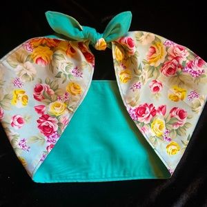 4” Wide Hair Wrap Pinup Vintage Retro Style 50s Rockabilly and Reversible too!